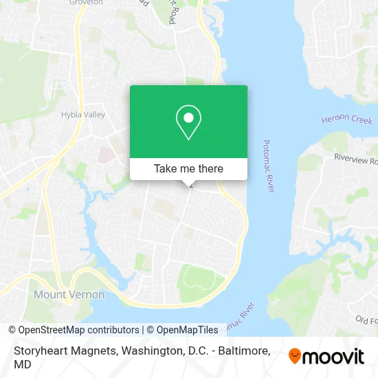 Storyheart Magnets map