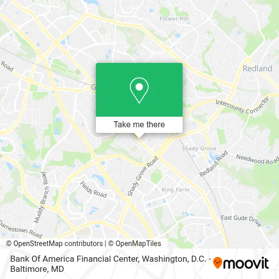 Bank Of America Financial Center map