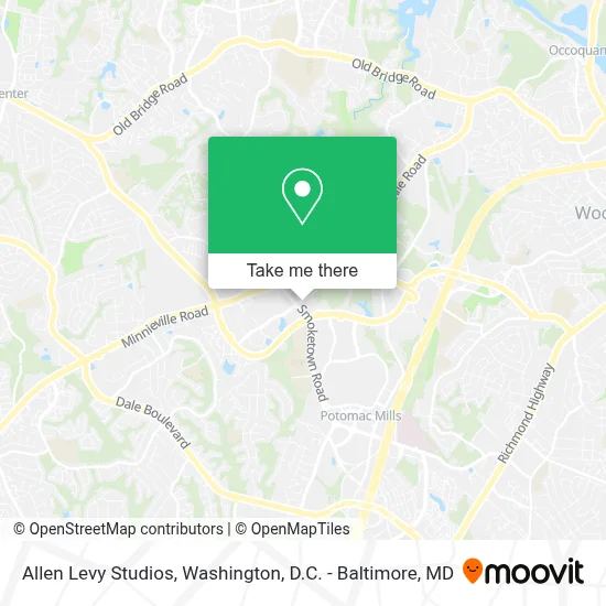 Allen Levy Studios map