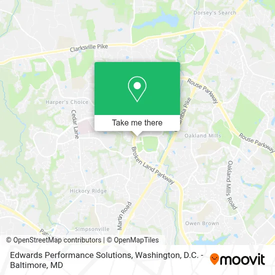 Edwards Performance Solutions map