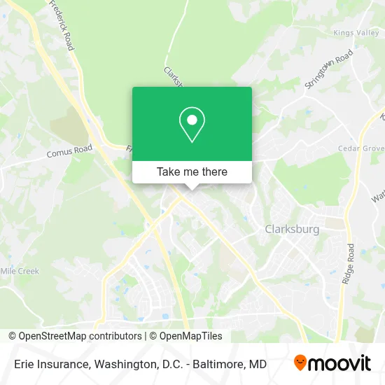 Erie Insurance map