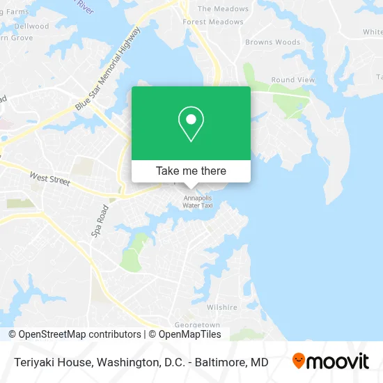 Teriyaki House map