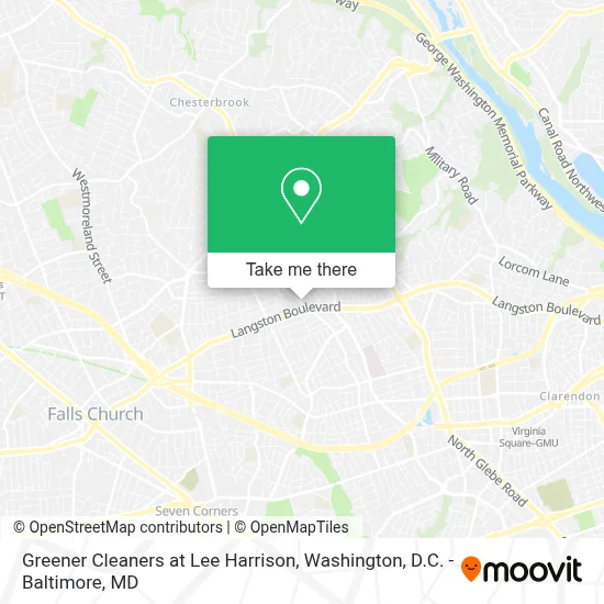Greener Cleaners at Lee Harrison map