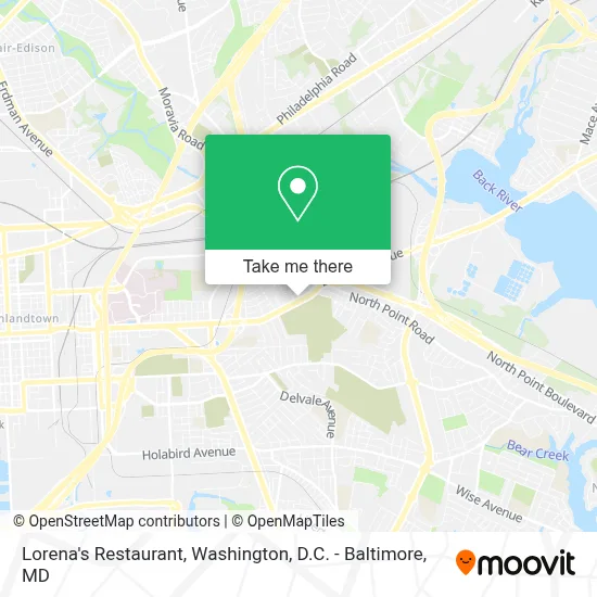 Lorena's Restaurant map