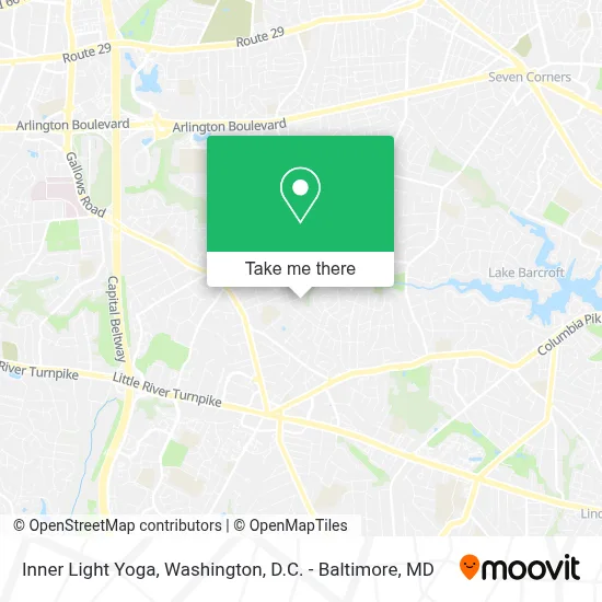 Inner Light Yoga map