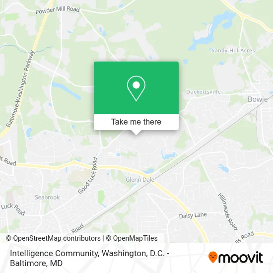 Intelligence Community map
