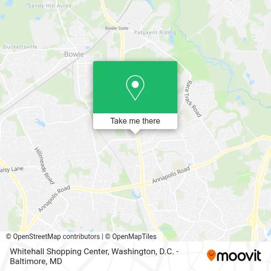 Whitehall Shopping Center map
