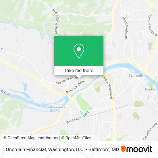 Onemain Financial map