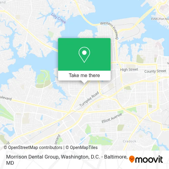 Morrison Dental Group map