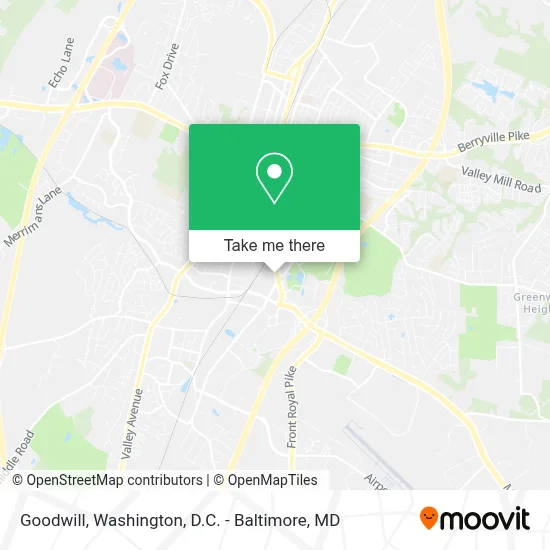 Goodwill map