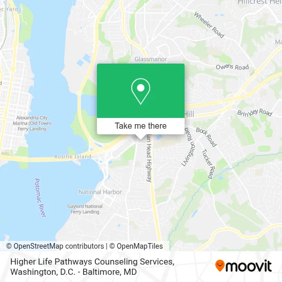 Higher Life Pathways Counseling Services map