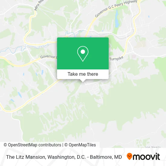 The Litz Mansion map