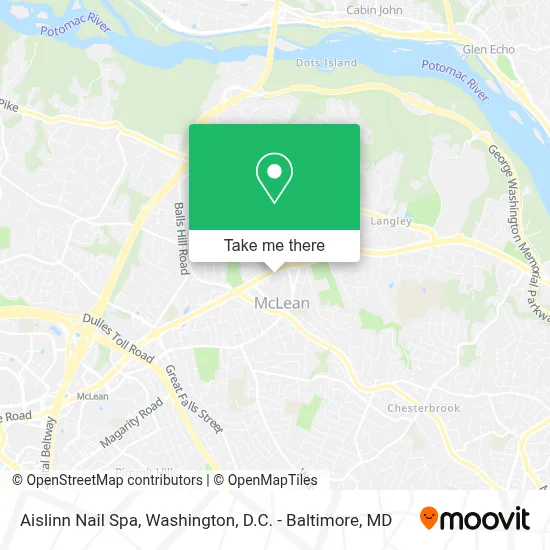Aislinn Nail Spa map