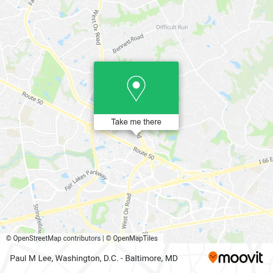 Paul M Lee map