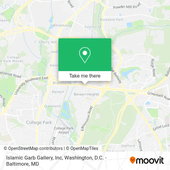 Islamic Garb Gallery, Inc map