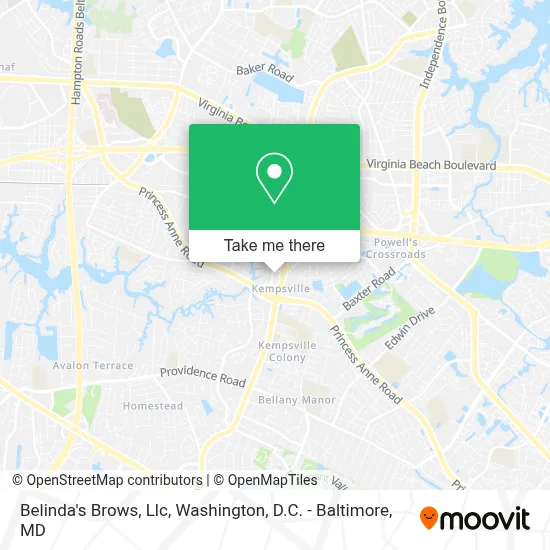 Belinda's Brows, Llc map