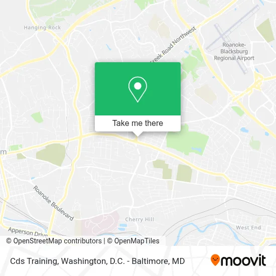 Cds Training map
