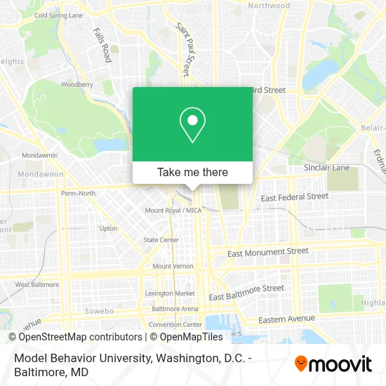 Model Behavior University map