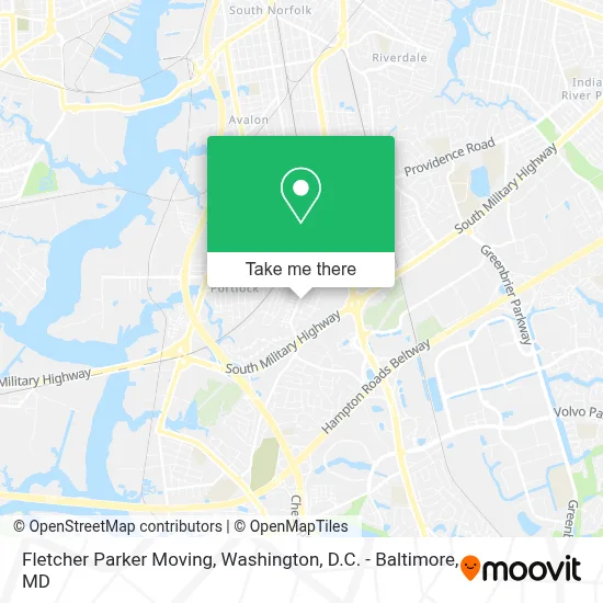 Fletcher Parker Moving map
