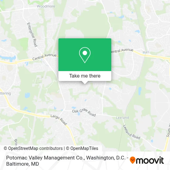 Potomac Valley Management Co. map