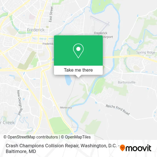 Crash Champions Collision Repair map