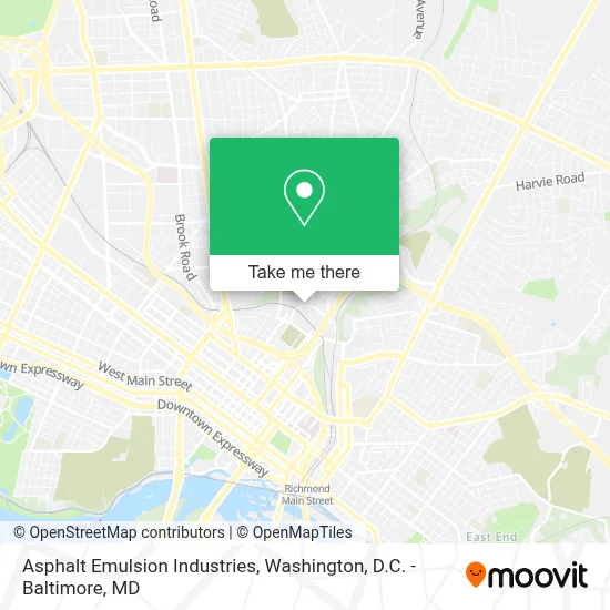 Asphalt Emulsion Industries map