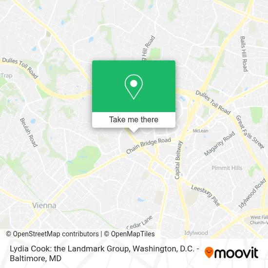 Lydia Cook: the Landmark Group map