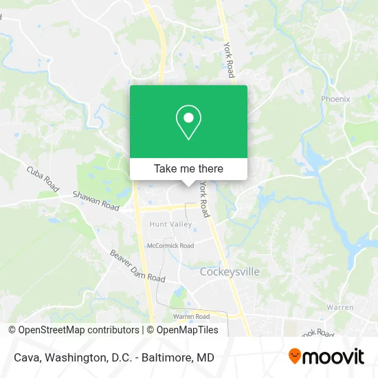 Cava map