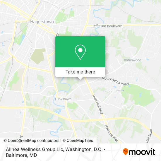 Alinea Wellness Group Llc map