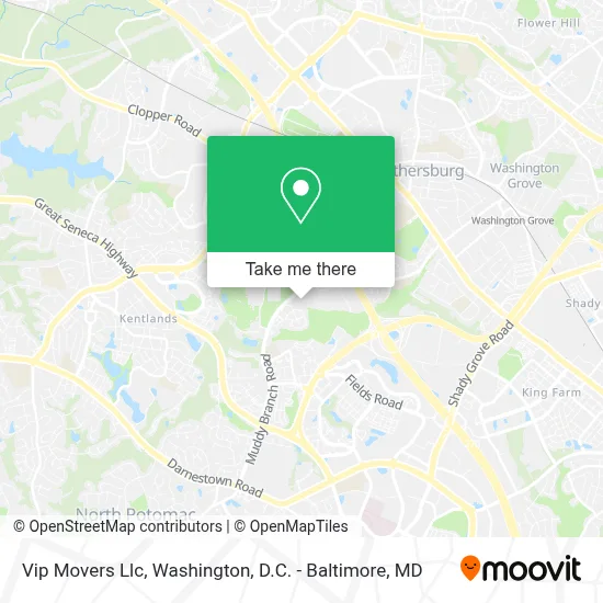 Vip Movers Llc map