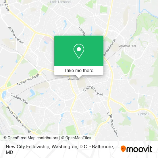 New City Fellowship map