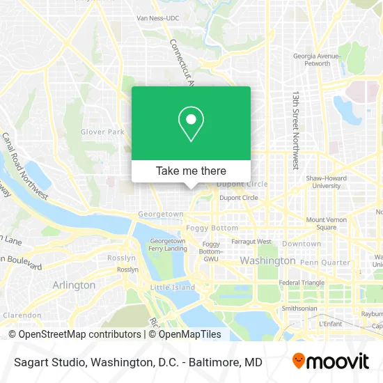Sagart Studio map