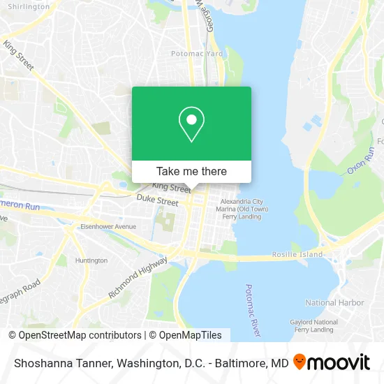 Shoshanna Tanner map