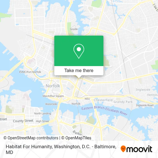 Habitat For Humanity map