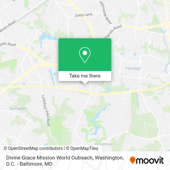 Divine Grace Mission World Outreach map