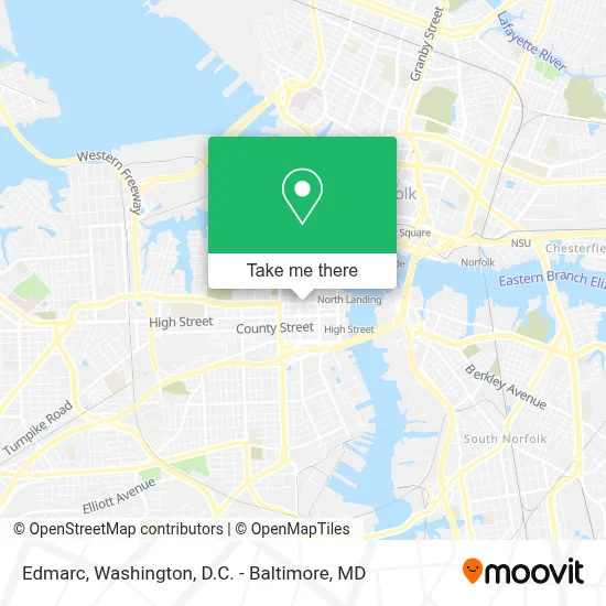 Edmarc map