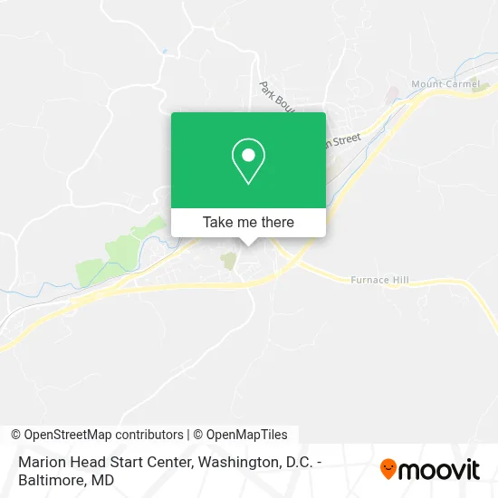 Marion Head Start Center map