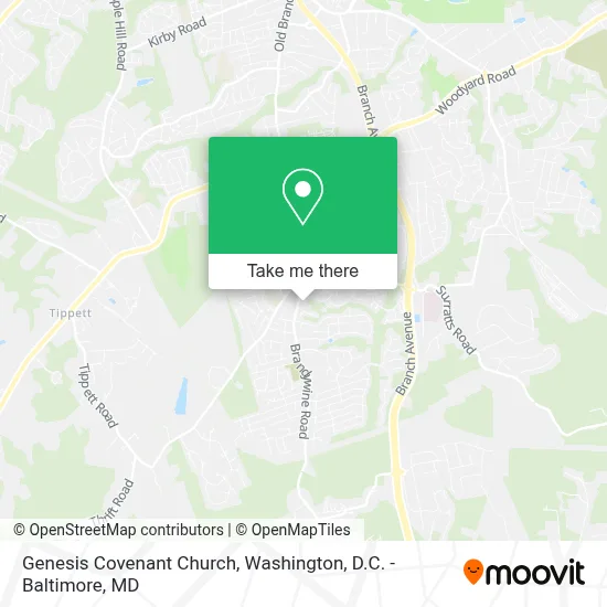 Genesis Covenant Church map