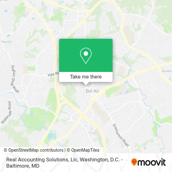 Real Accounting Solutions, Llc map