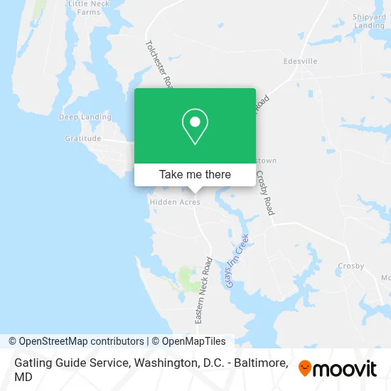 Gatling Guide Service map