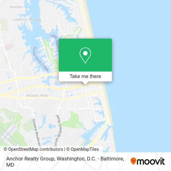 Anchor Realty Group map