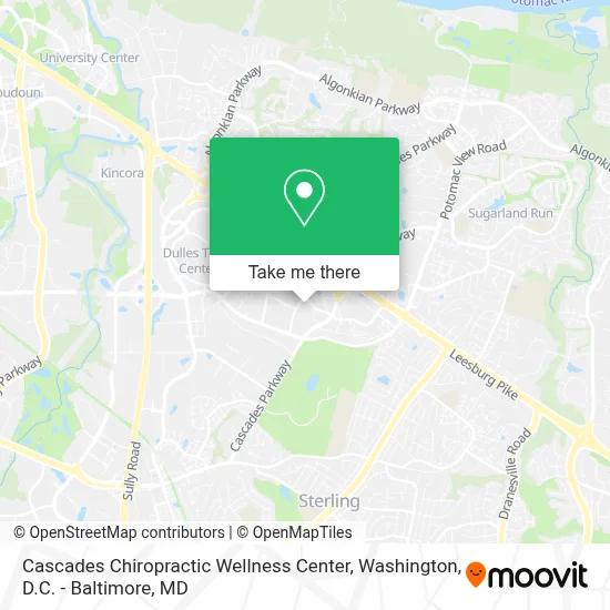 Cascades Chiropractic Wellness Center map