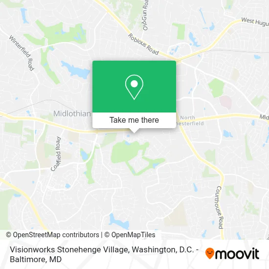 Visionworks Stonehenge Village map