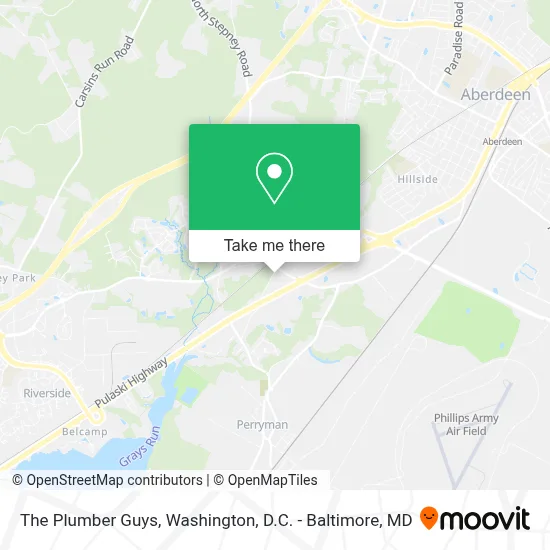 The Plumber Guys map