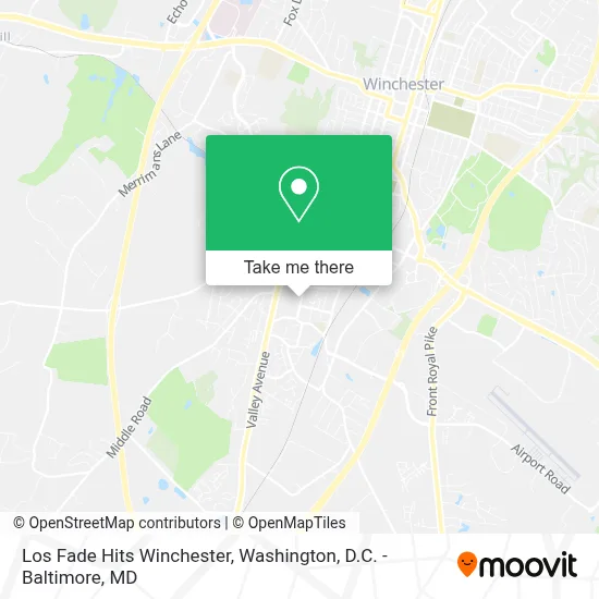 Los Fade Hits Winchester map