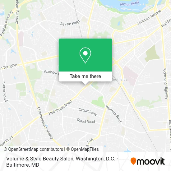 Volume & Style Beauty Salon map