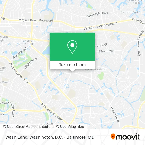 Wash Land map