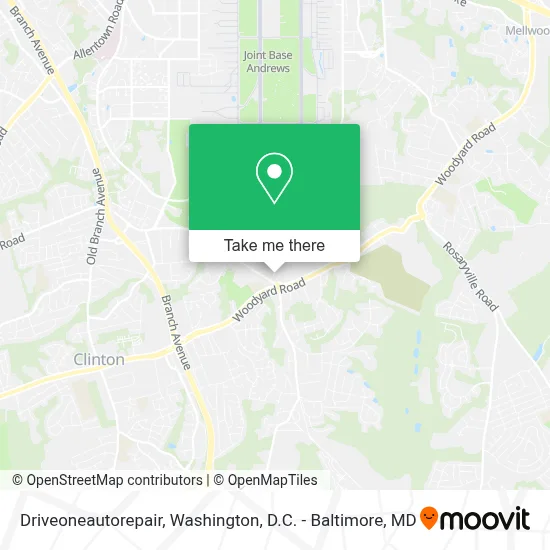 Driveoneautorepair map