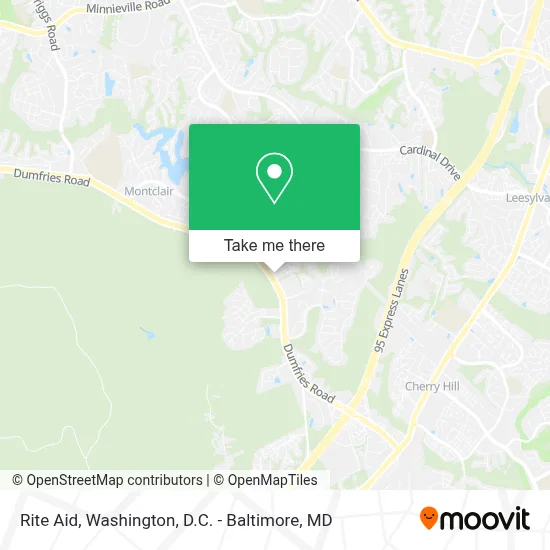 Rite Aid map