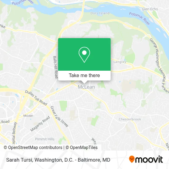 Sarah Tursi map